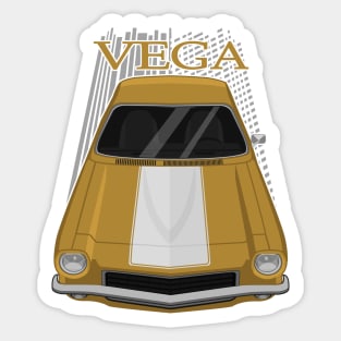 Chevrolet Vega GT 1971 - 1973 - gold Sticker